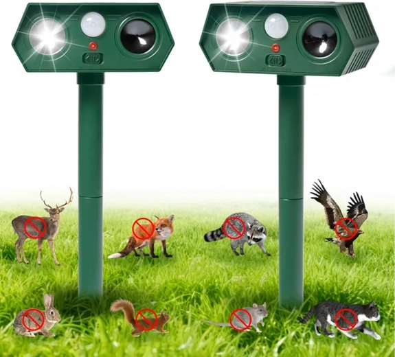 Učinkovito odganjanje različnih vrst živali