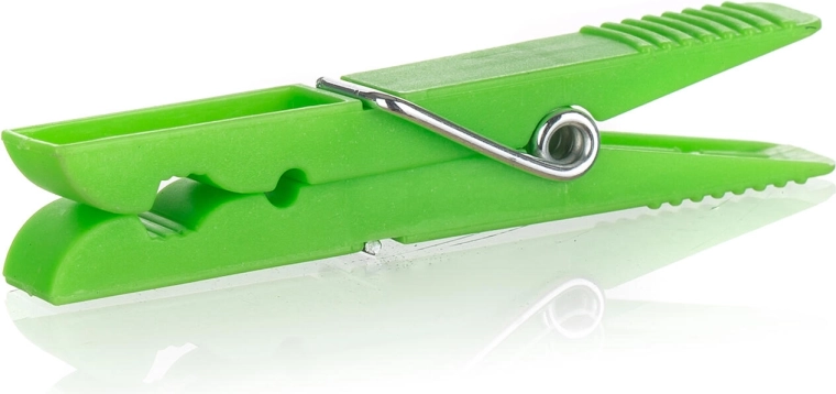 Plastične ščipalke za perilo ECONOMY, mešanica barv, 36 kosov