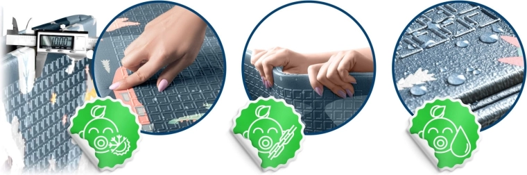 Blaženje udarcev in toplotna izolacija zahvaljujoč 1 cm XPE