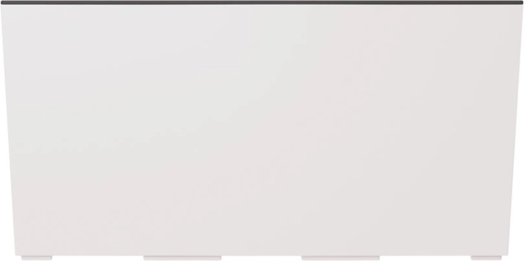 Korito z vložkom URBI CASE 58 cm belo