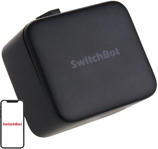 Brezžični daljinski preklopnik SwitchBot S1 – črna