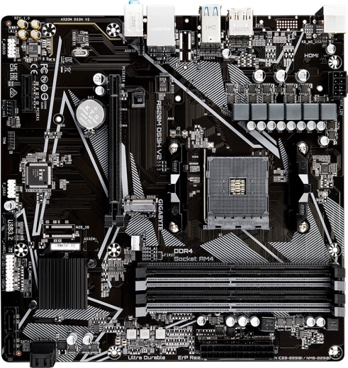Podpora AMD Ryzen in 4× DDR4 za tekoče delovanje