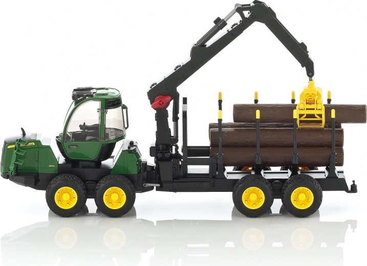 Rotating cab and opening parts for even more realistic play
