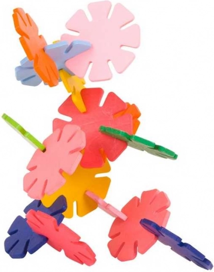 Lesena sestavljanka Bigjigs Toys Daisy Fun
