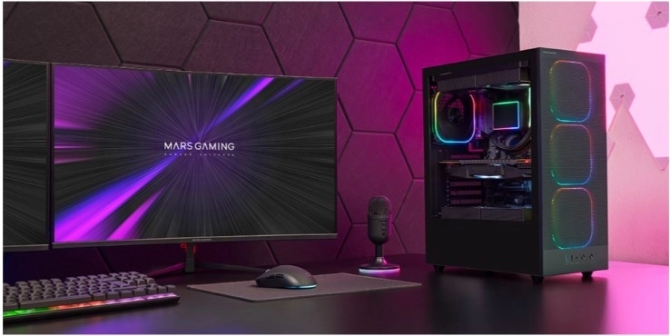 Čist sestav s CableHatch in kaljenim steklom