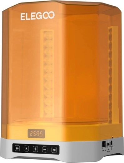 Enakomerno UV-utrjevanje 360°