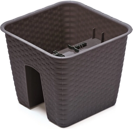 Korito za ograjo Ratolla 28 cm antracit