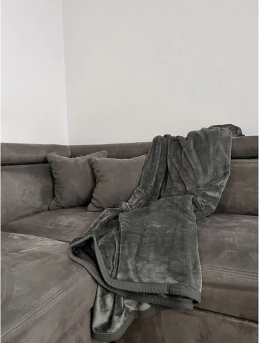 Elegant decoration and practical throw