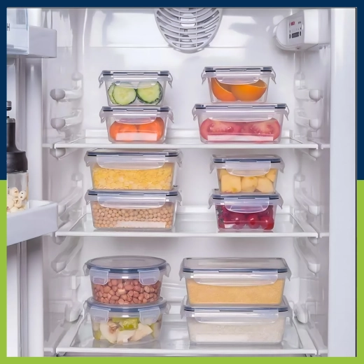 Popolna organizacija v hladilniku in shrambi