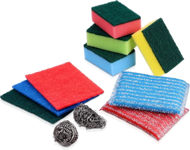 Ulta Clean Kitchen Sponge and Cleaning Tool Set - 11 pcs