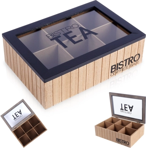 Stekleni pokrov s črnim okvirjem