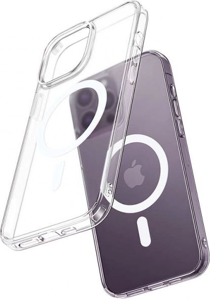 Magnetno prozoren ovitek Mcdodo za iPhone 15