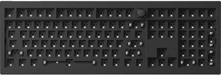 Brezžična mehanska tipkovnica Keychron V6 Max RGB barebone (črna)