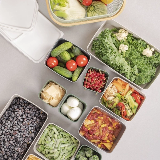 Practical refrigerator storage