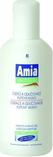 Amia Active čistilno in odstranjevalno mleko za obraz 200 ml