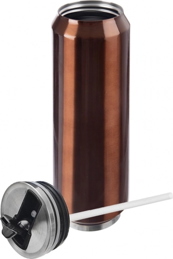 Udobno pitje zahvaljujoč zložljivemu ustniku in slamici