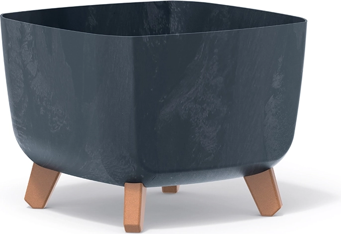 Sadilnik Gracia Square betonski učinek 29 × 29 × 22 cm antracit
