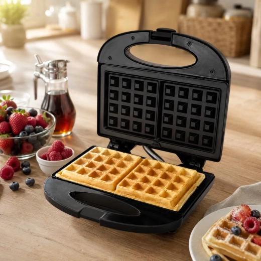 Non-stick plates for easy maintenance