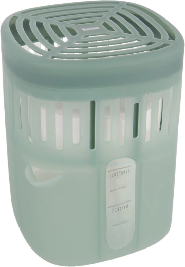 Lovilec vlage z zamenljivim polnilom 450 g, zbirna posoda 1 l, zelen