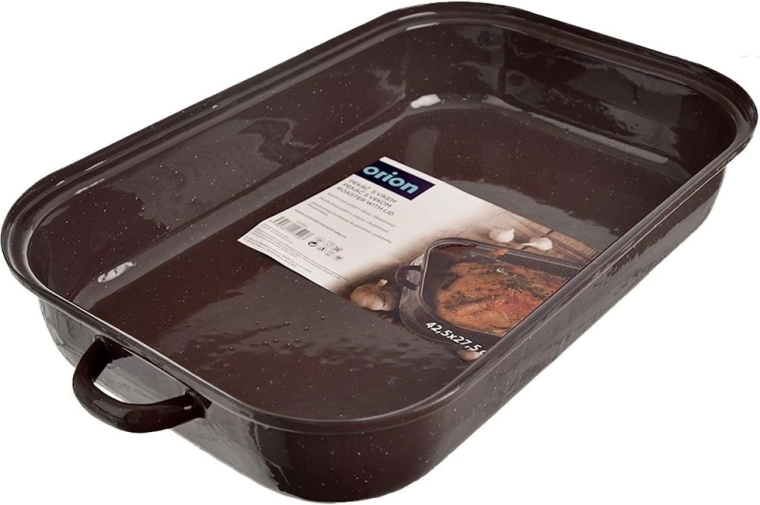 Odporno emajlirano jeklo za enakomerno peko