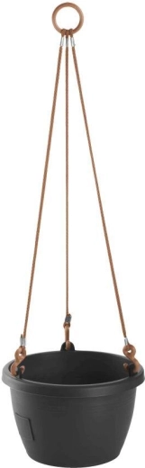 Samonamakalna viseča korita MARINA 30 antracitna