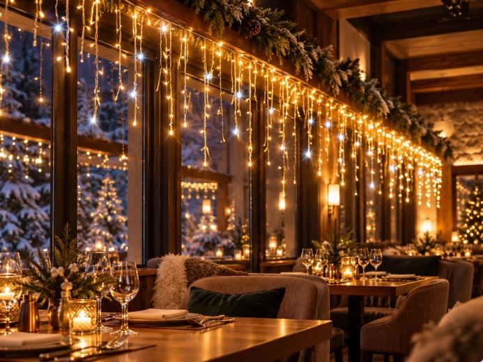 Impressive icicle light effect