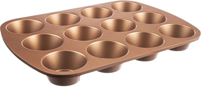 12 holes for even baking