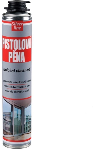 Pištolska montažna pena SILVER LINE 750 ml