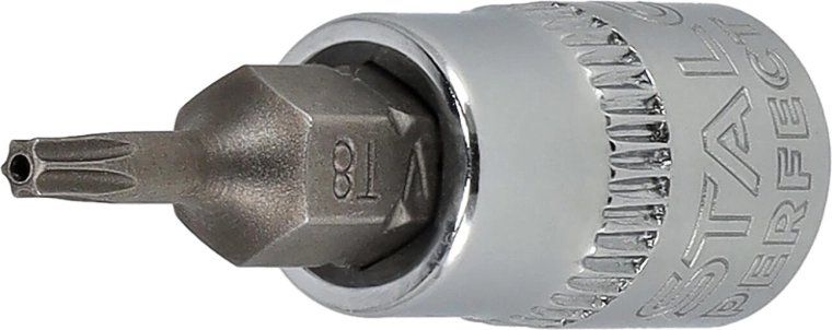 1/4" Socket with HEX 3 mm Bit Stalco