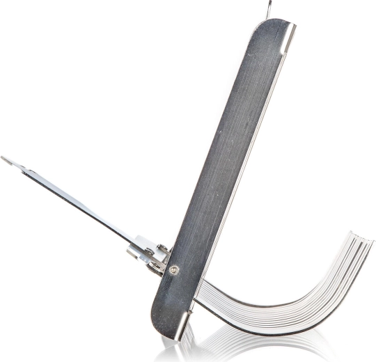 Vgrajena lopatka za enostavno rokovanje