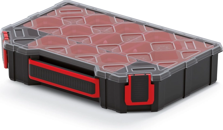 Organizator TAGER s prozornim pokrovom 284 × 195 × 60 mm