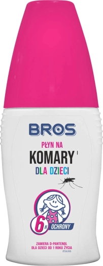 Bros nežen repelent proti komarjem za otroke 50 ml