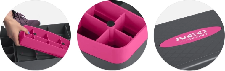 Stabilna konstrukcija in enostavno shranjevanje