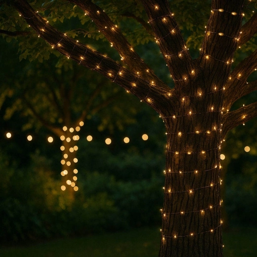 22 m and 200 micro LEDs for a decorative effect