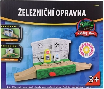 Maxim lesena železniška servisna delavnica za leseno železniško progo