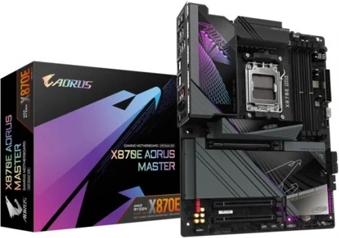 matična plošča gigabyte x870e aorus master (am5, ddr5, atx, usb4, wi‑fi 7)