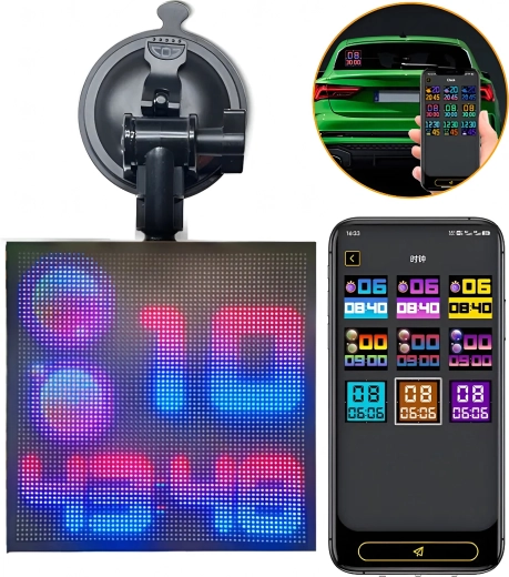 Polnobarvna RGB matrika 32×32 za izrazite animacije