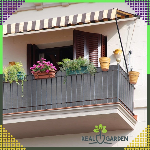 Zasenčilna mreža za ograjo 1,5 × 25 m, 180 g/m², antracit, UV odporna