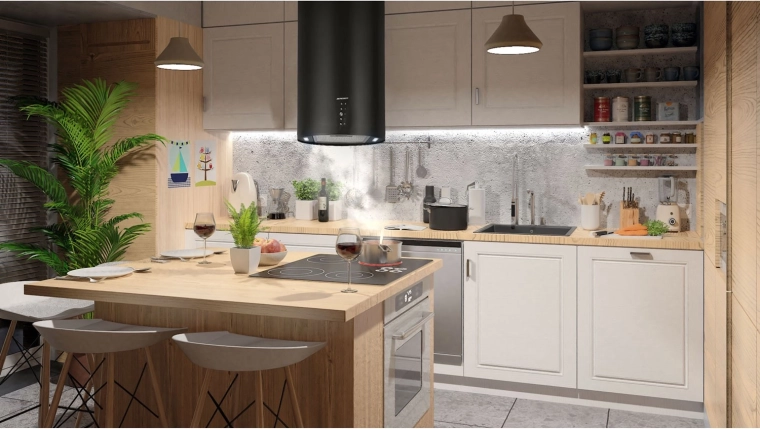 Energy-saving LED lighting with cool color temperature