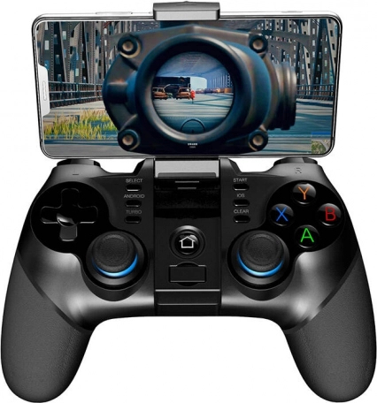 Brezžični igralni krmilnik iPega za mobilnik in PC (črn)