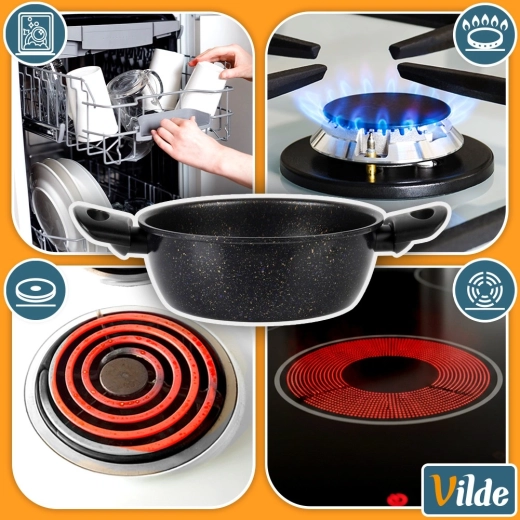 Univerzalna uporaba na več vrstah kuhalnih plošč