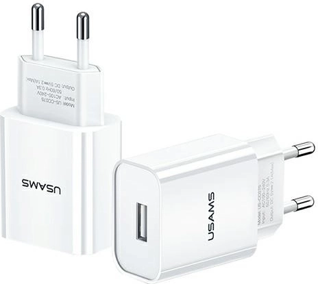 Omrežni polnilec USAMS T18 1xUSB 2,1A