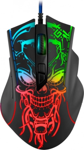 Žična gaming miška BULLETSTORM GM-928, RGB, 7 gumbov