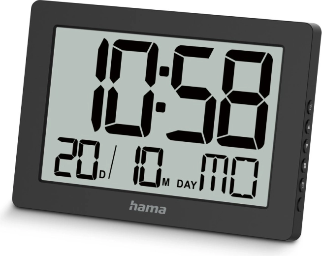 Elektronska stenska in namizna ura KO TAO z digitalnim zaslonom