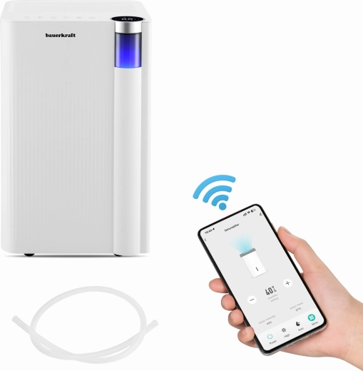 Razvlaževalnik zraka Bauerkraft 12 l/24 h z Wi-Fi