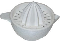 Ročni citrusov ožemalnik z posodo, mešane barve