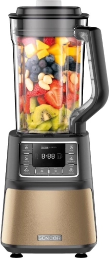 Vacuum blending for fresh taste