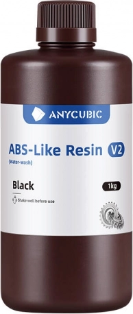 Anycubic ABS-Like Resin V2 Črna smola za 3D tisk
