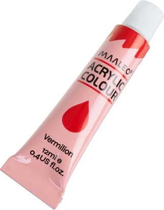 24 akrilnih barv z izrazito nasičenostjo