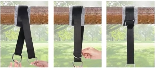 Durable straps and secure fastening